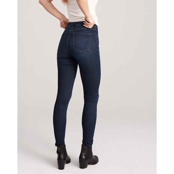 Abercrombie & Fitch High Rise Super Skinny Jeans - Picture 2 of 6
